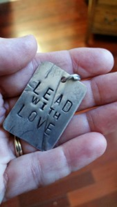 ReJoyed “LEAD WITH LOVE” tag.
